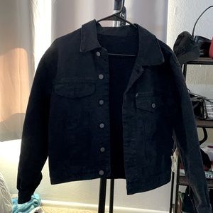 Brandy Melville Black Denim Jacket